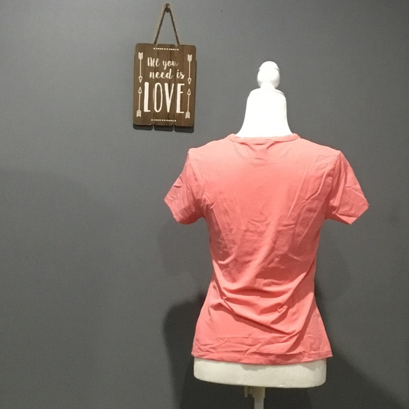 Apt 9 Coral Stretch T-shirt - Picture 2 of 2